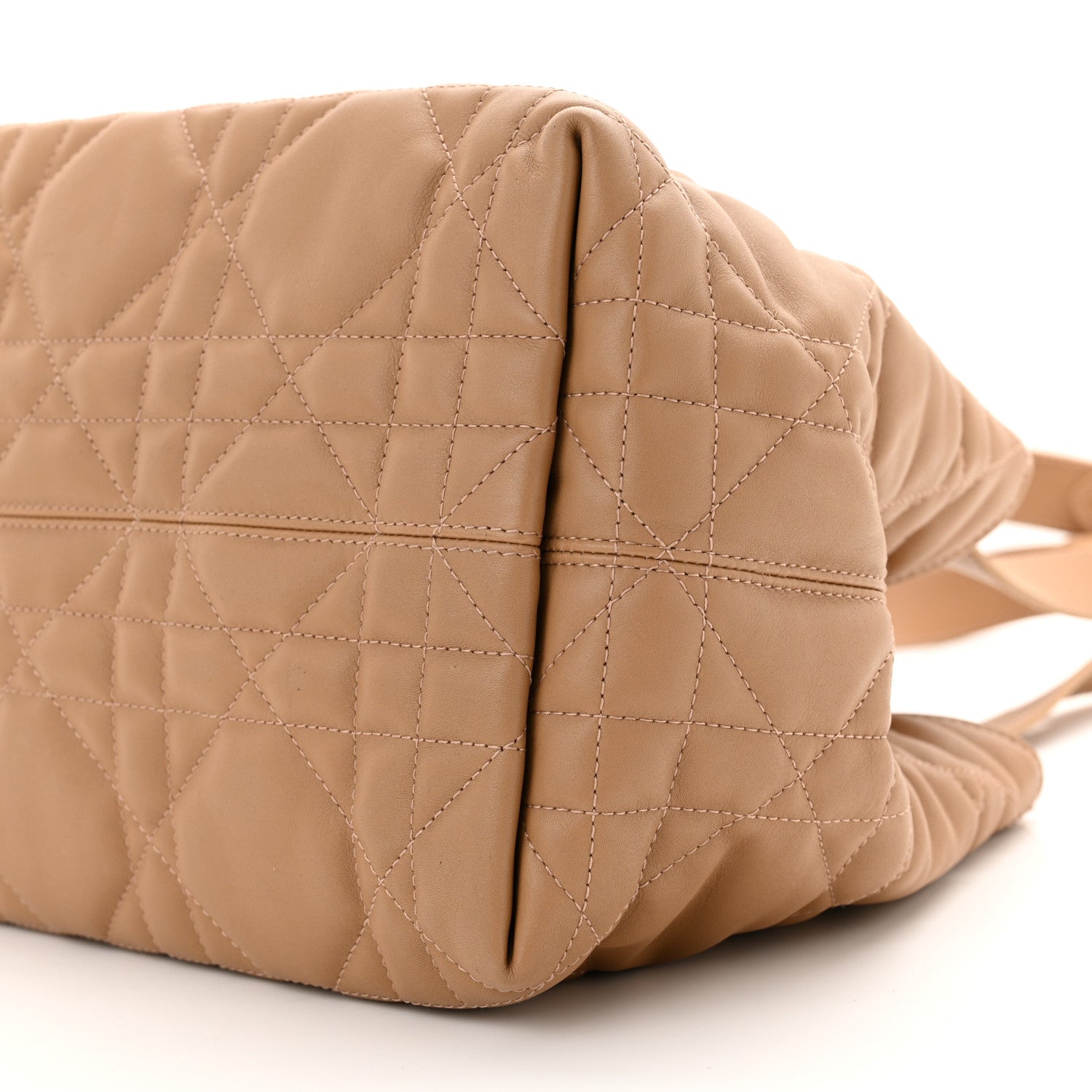 Christian Dior Calfskin Macrocannage Medium Toujours Tan 11 of 11