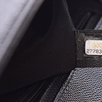 Chanel Caviar Quilted Large Boy Flap Black 7 of 12
