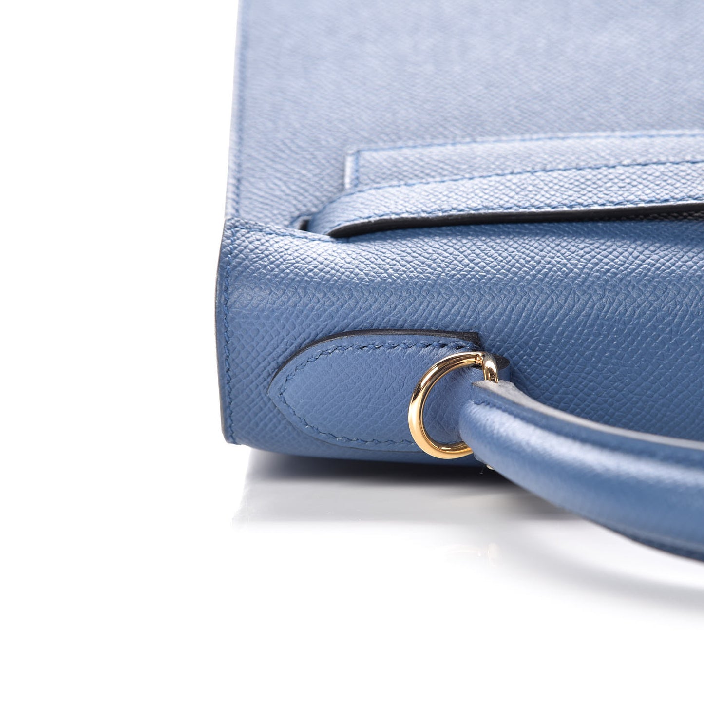 Epsom Kelly Sellier 28 Bleu Agate