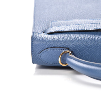 Hermes Epsom Kelly Sellier 28 Bleu Agate 11 of 40