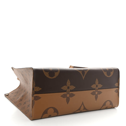 Louis Vuitton Reverse Monogram Giant Onthego GM 4 of 9