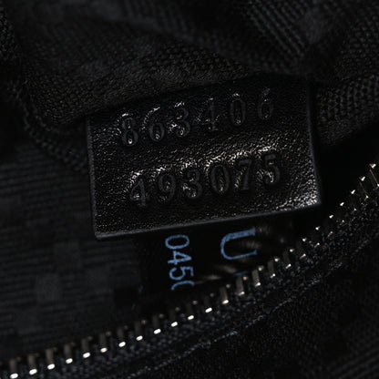 Gucci Calfskin Web Small Lunetta Crossbody Bag  Black 6 of 9