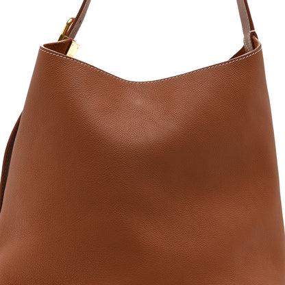 Louis Vuitton Grained Calfskin Low Key Hobo MM Cognac 8 of 10