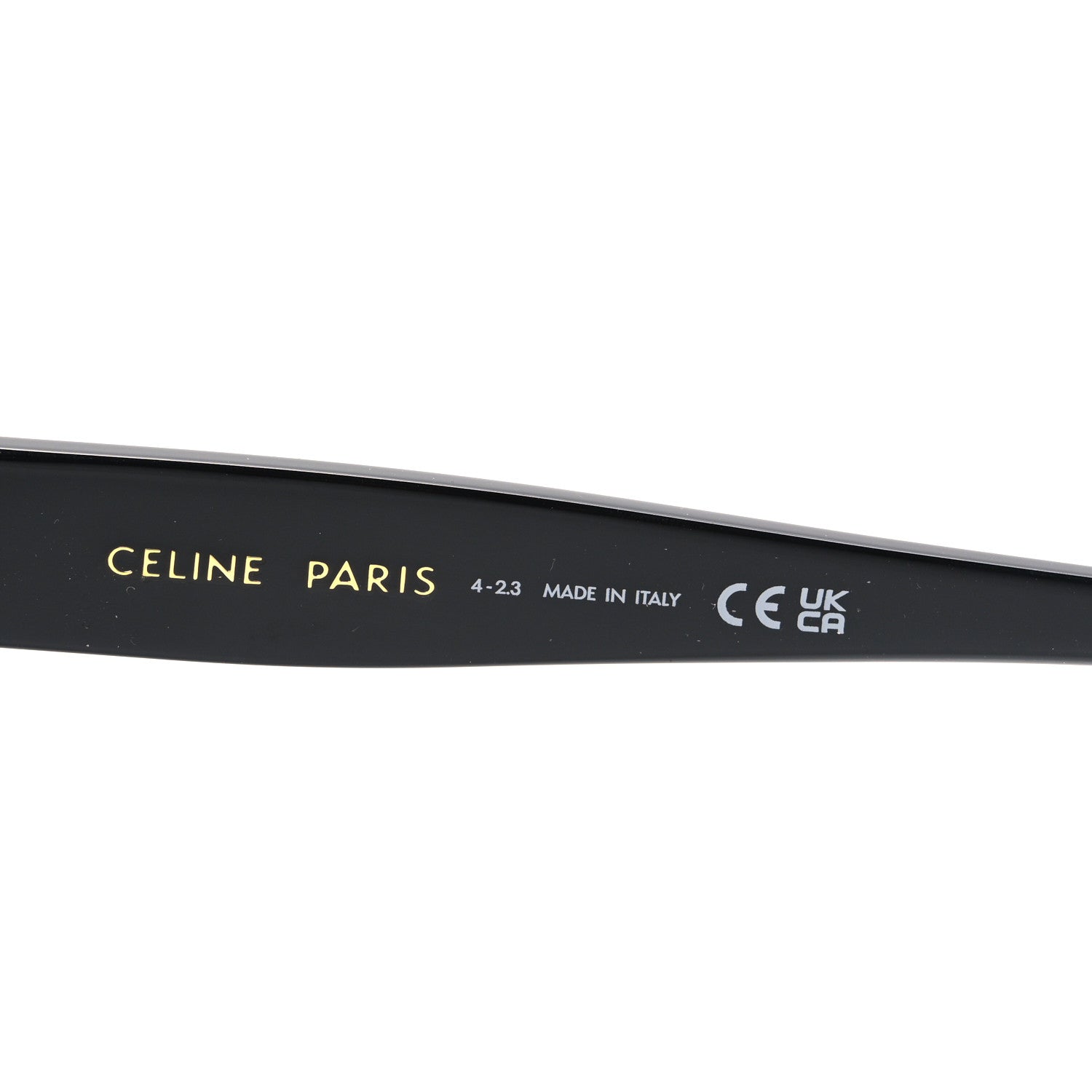 Celine Acetate Triomphe Sunglasses CL40222F Black 5 of 7