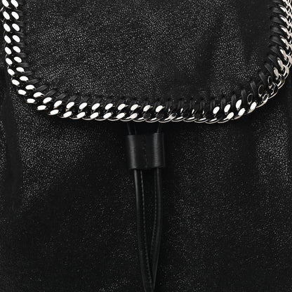 Stella McCartney Shaggy Deer Falabella Backpack Black 6 of 8
