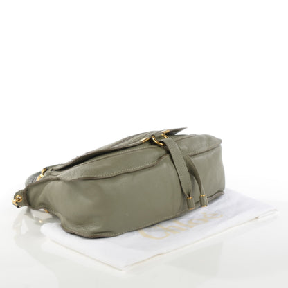 Chloe Calfskin Small Marcie Satchel Baobab Green 4 of 10