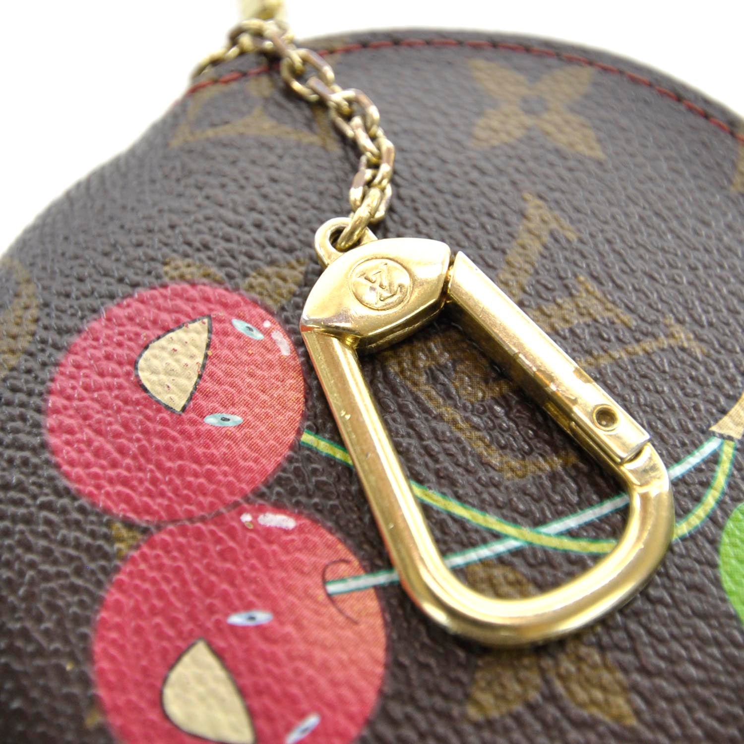 Louis Vuitton Monogram Cerises Round Coin Purse 4 of 6