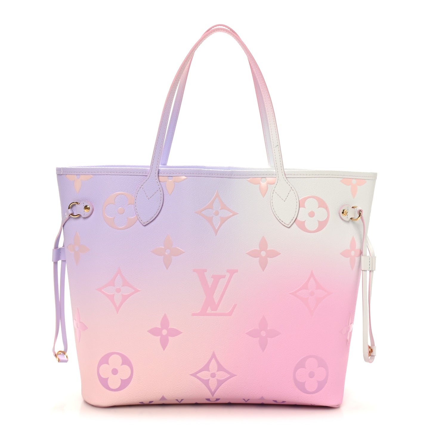 Monogram Giant Spring In The City Neverfull MM Sunrise Pastel