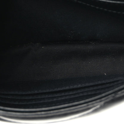 Saint Laurent Calfskin Y Quilted Monogram Toy Loulou Crossbody Bag Black 6 of 10