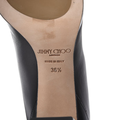 Jimmy Choo Calfskin Knee High Boots 36.5 Black 6 of 6