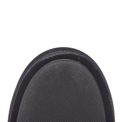 Chanel Velvet Womens CC Sneakers 38 Black 11 of 12