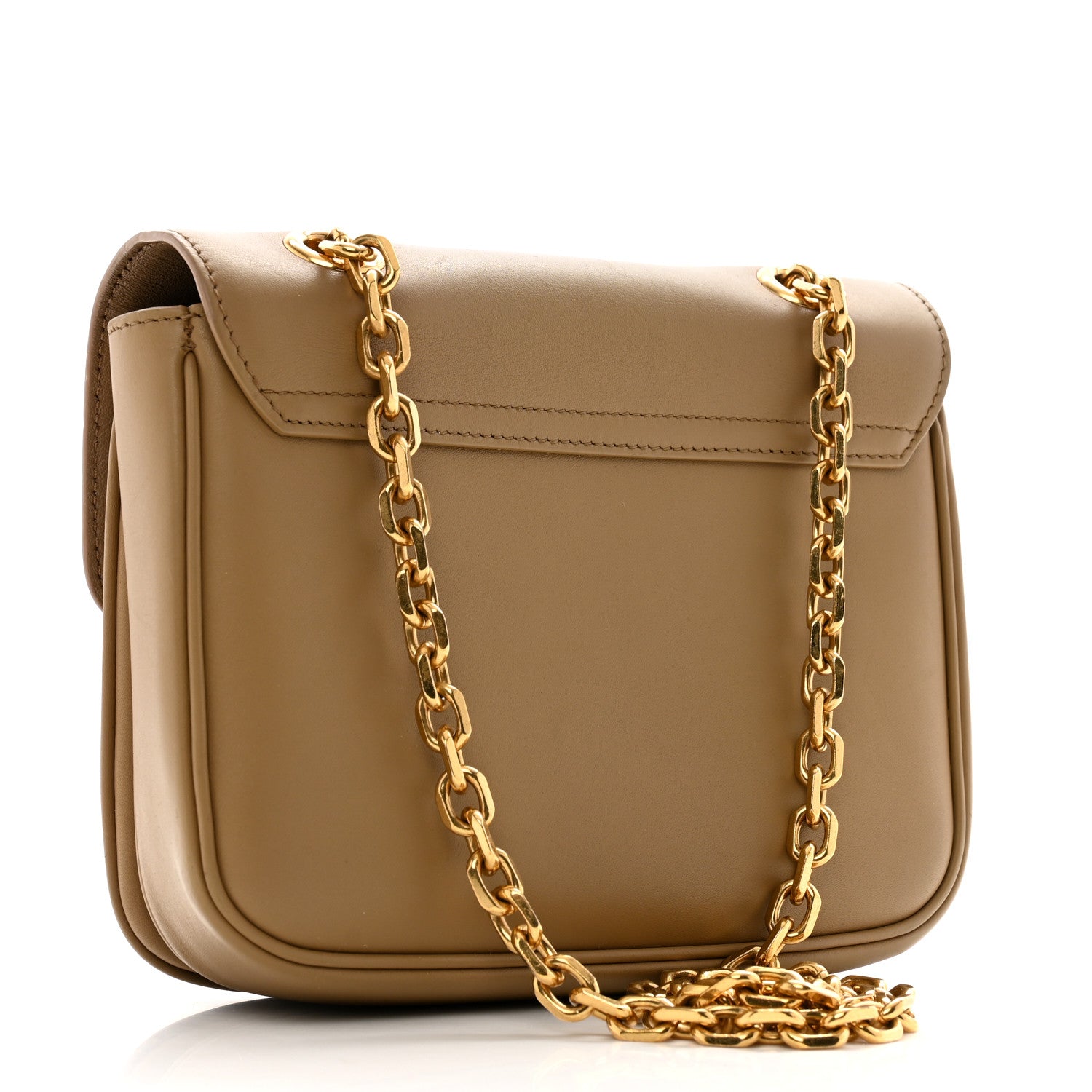 Celine Shiny Calfskin Medium C Bag Camel 3 of 13