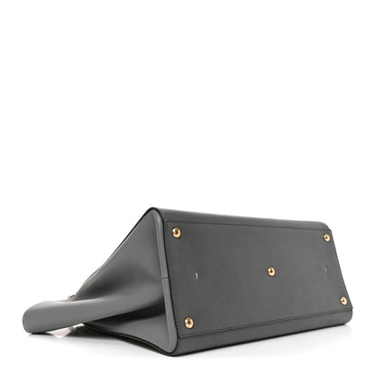 Fendi Vitello Elite Large 3Jours Tote Grigio 4 of 10