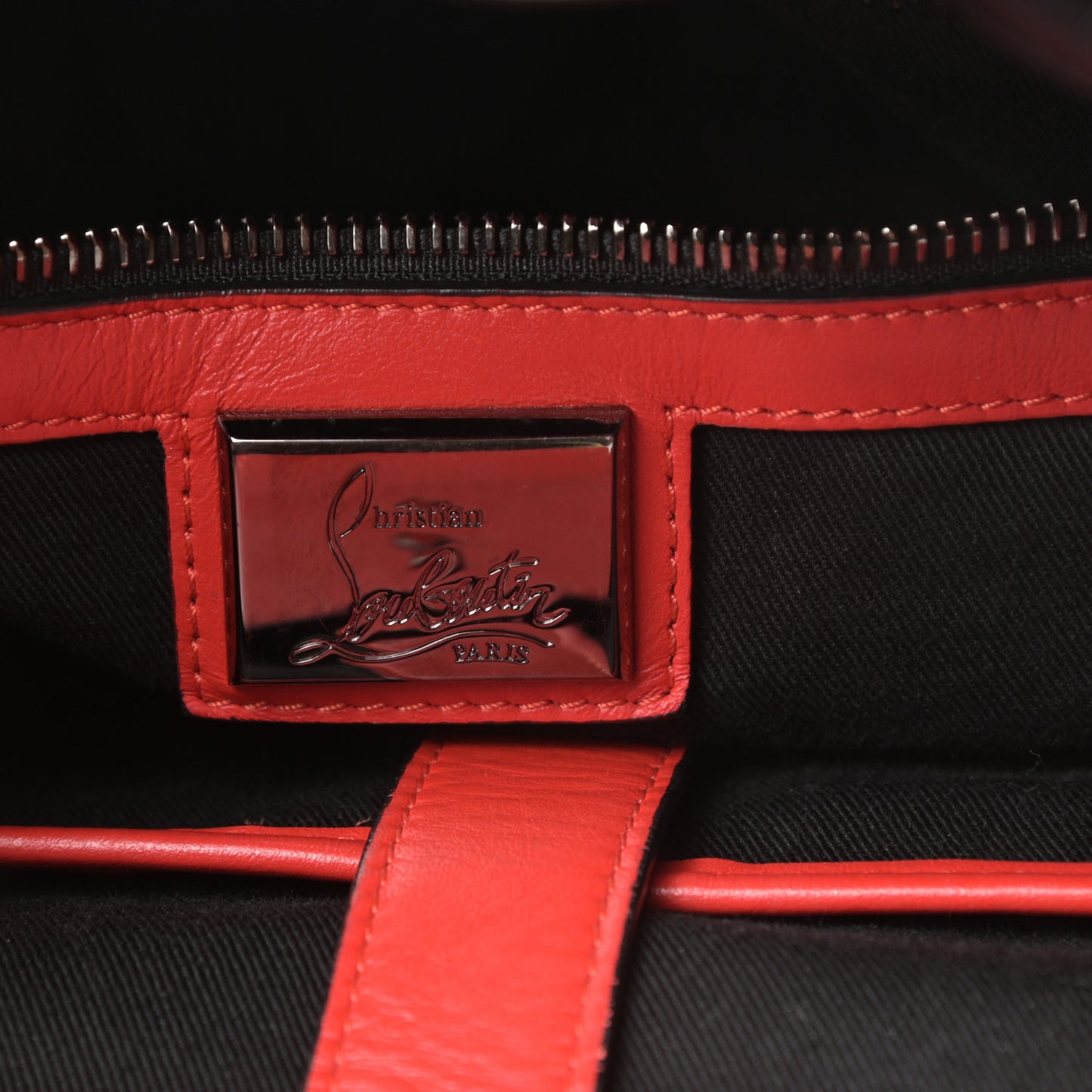 Calfskin Spiked Explorafunk Backpack Black