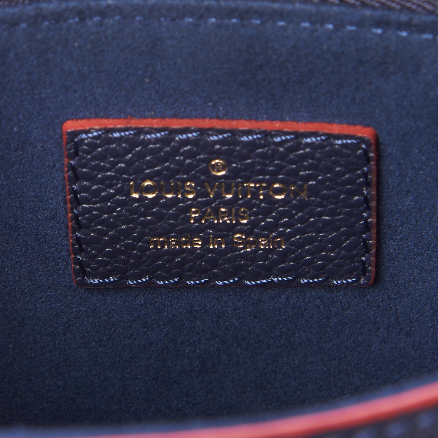 Empreinte Surene BB Marine Rouge