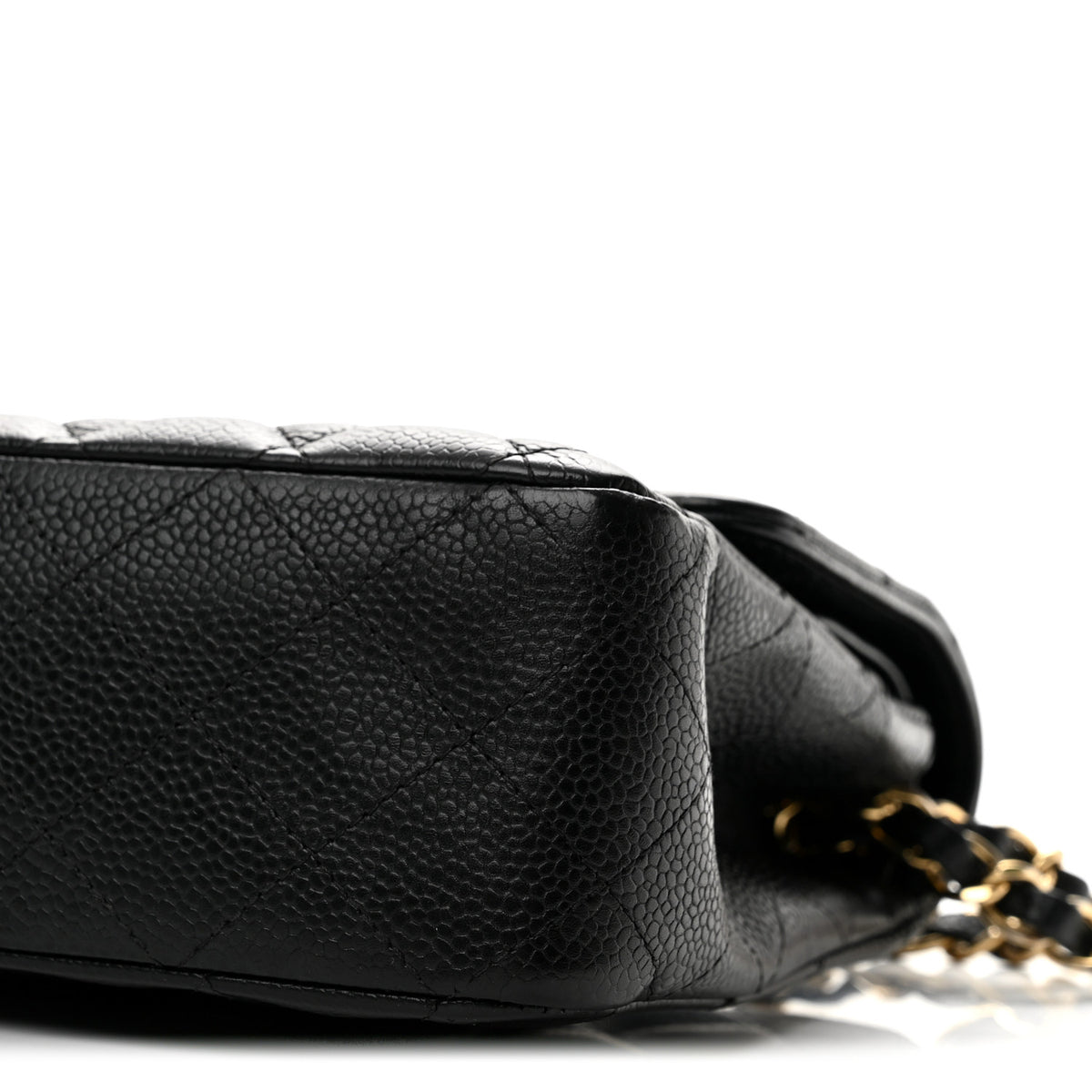 Chanel Caviar Quilted Medium Double Flap Black 10 of 14
