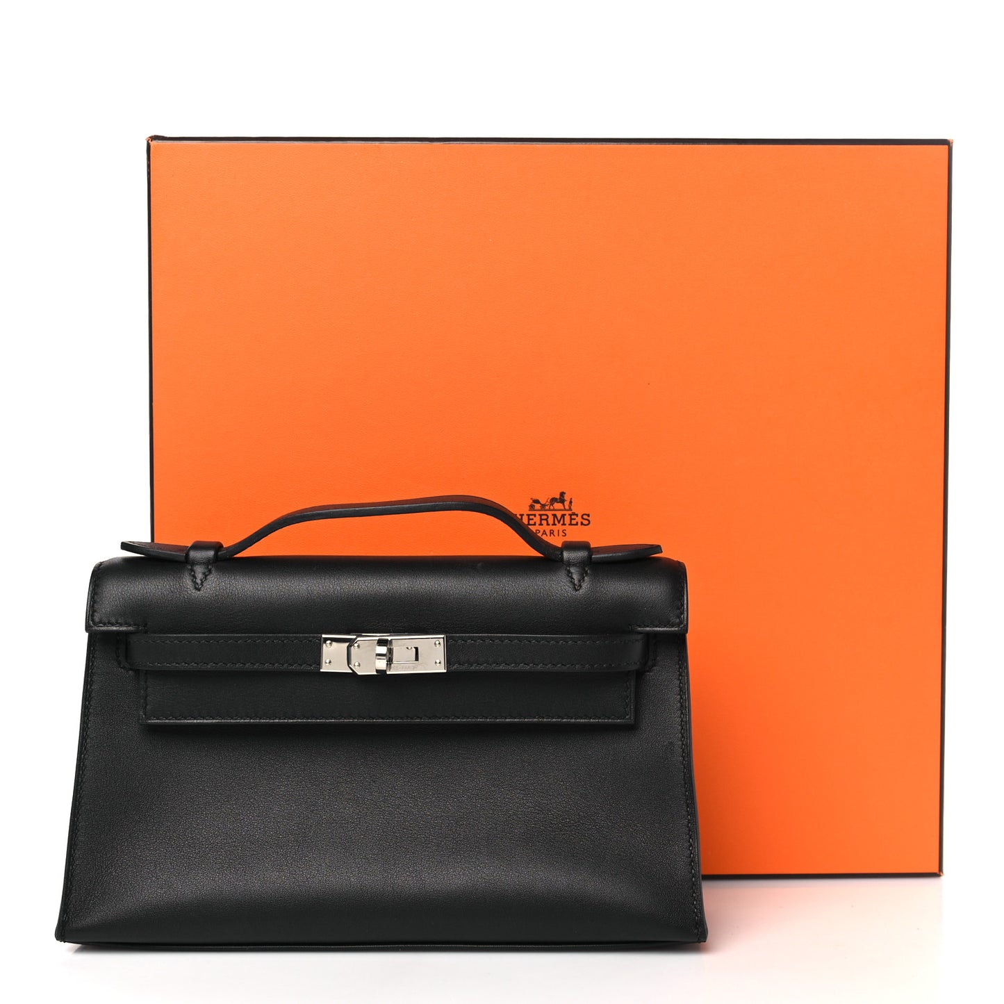 Swift Kelly Pochette Clutch Black