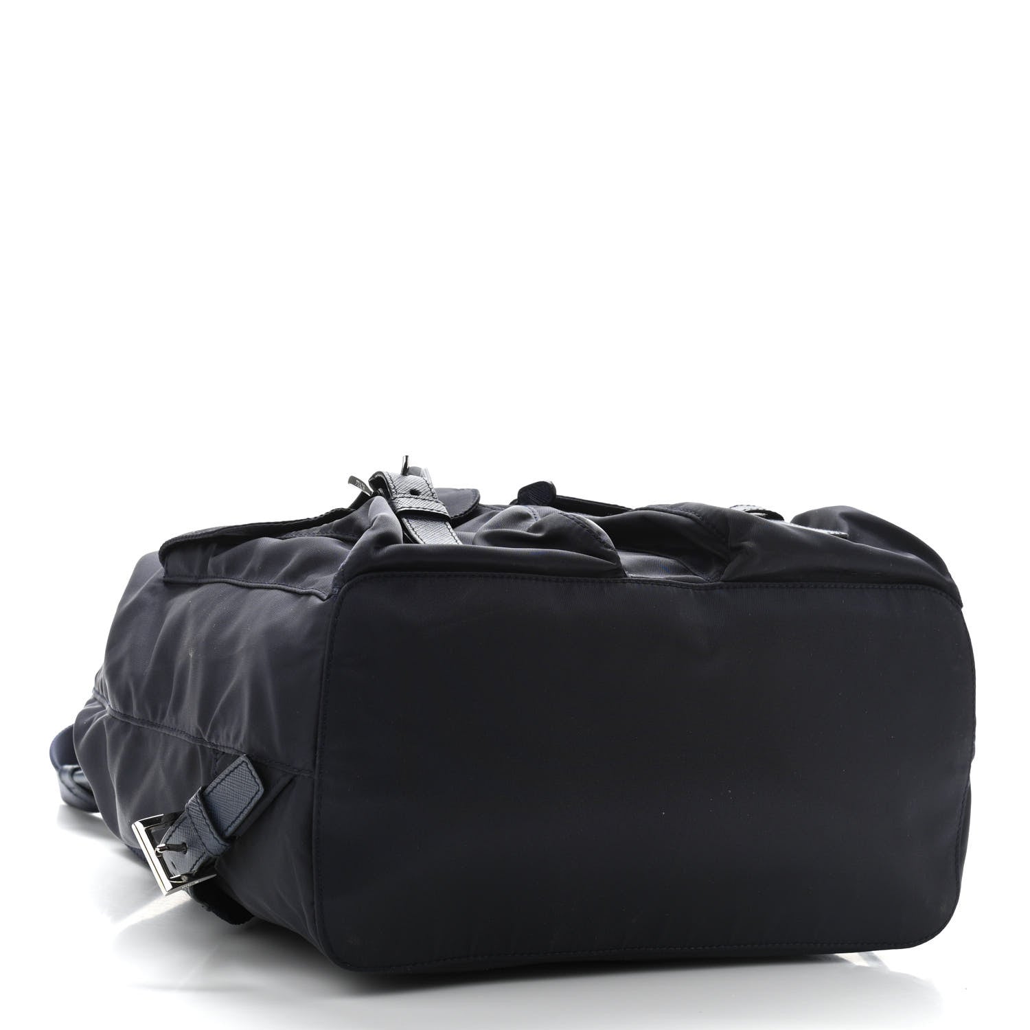 Prada Tessuto Nylon Saffiano Medium Backpack Baltico 4 of 10