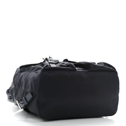 Prada Tessuto Nylon Saffiano Medium Backpack Baltico 4 of 10