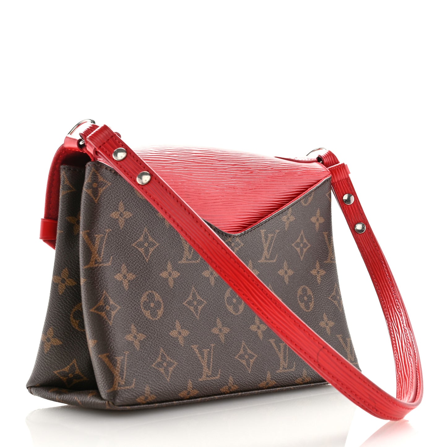 Monogram Epi Saint Michel Coquelicot