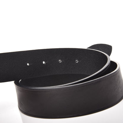 Saint Laurent Calfskin Heart Belt 85 Black 4 of 7