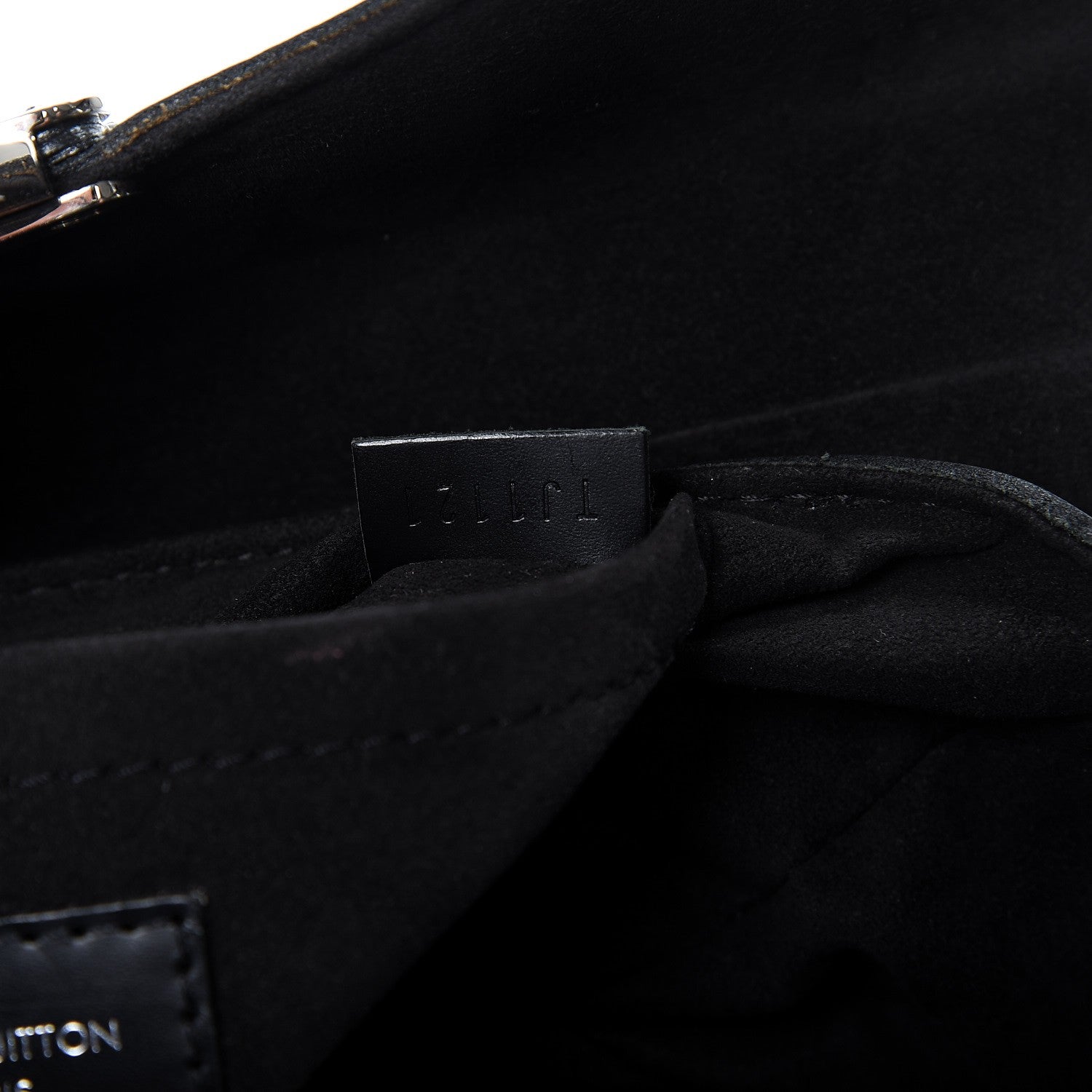 Louis Vuitton Epi Montaigne Clutch Black 7 of 7
