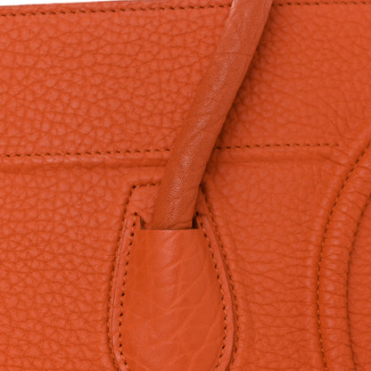 Celine Bullhide Calfskin Medium Phantom Luggage Burnt Orange 12 of 13