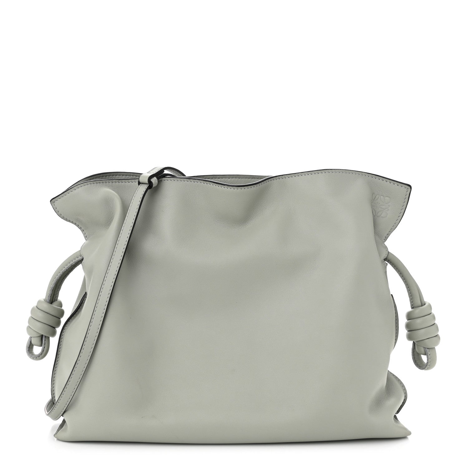 Loewe Nappa Medium Flamenco Knot Bag Light Celadon 1 of 10