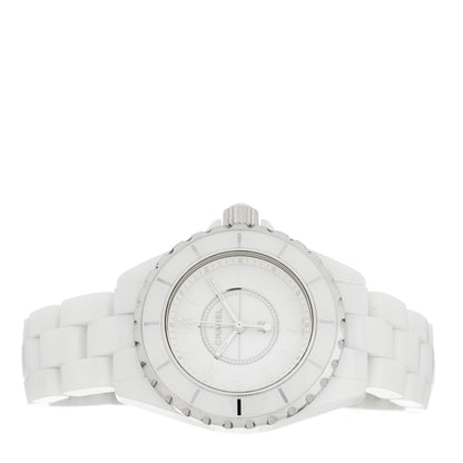 Chanel Stainless Steel Ceramic 33mm J12 Phantom Quartz Watch White 2 of 4