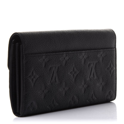 Louis Vuitton Empreinte Sarah Wallet NM Black 3 of 11