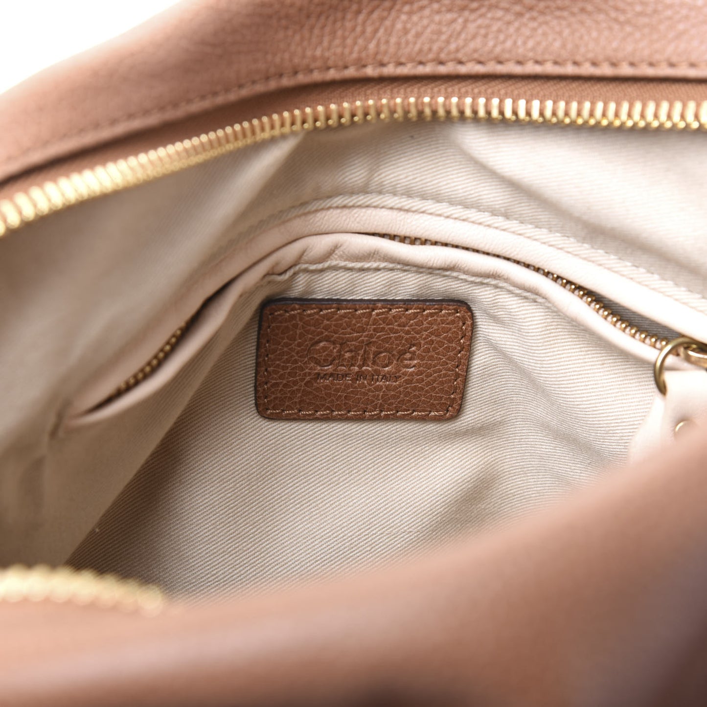 Calfskin Medium Paraty Speculoos Brown