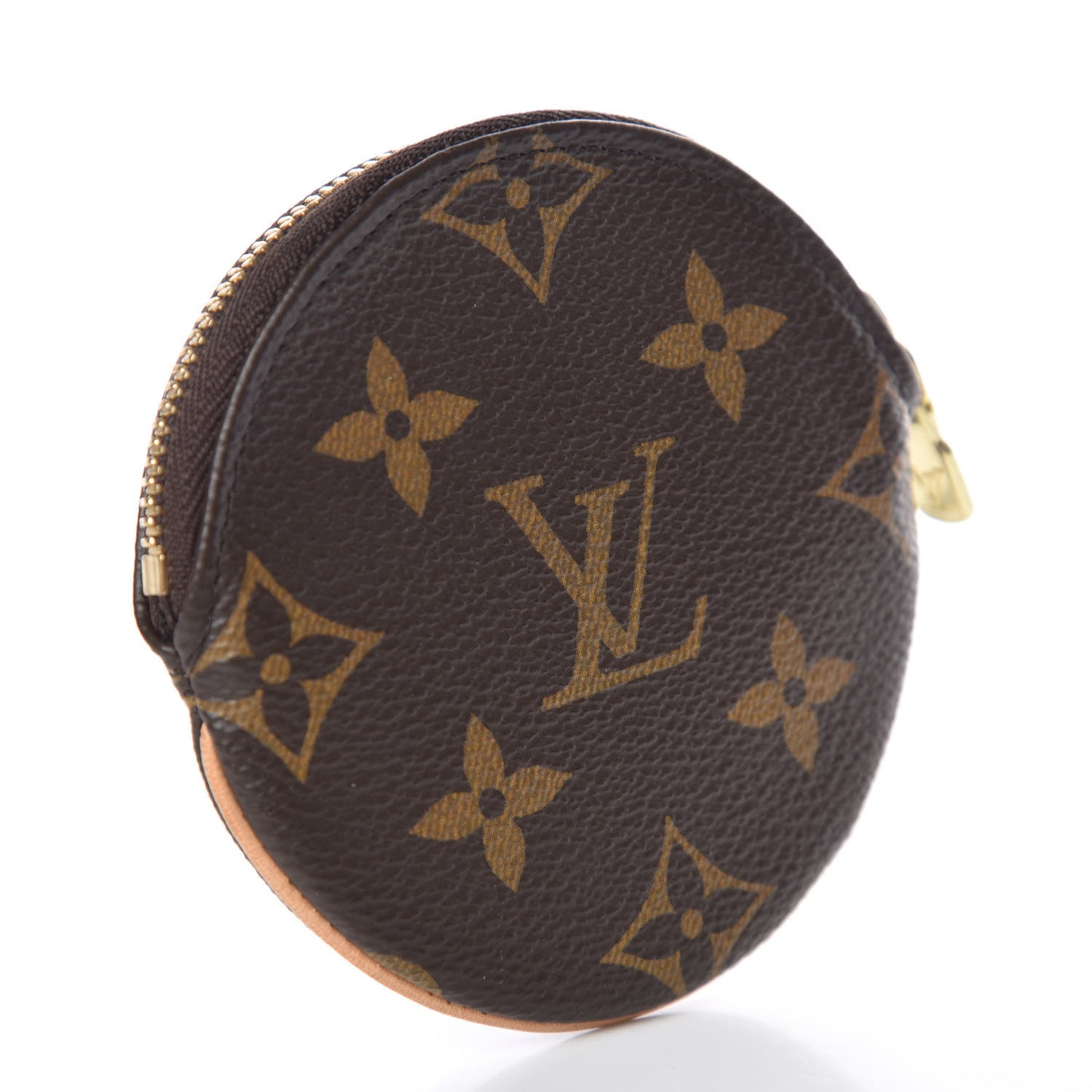 Monogram Round Coin Purse