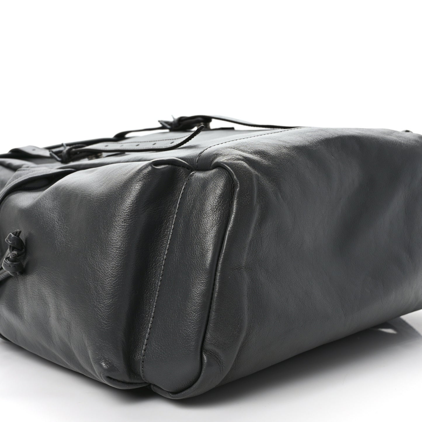 Calfskin Monochrome Double G Backpack Grey