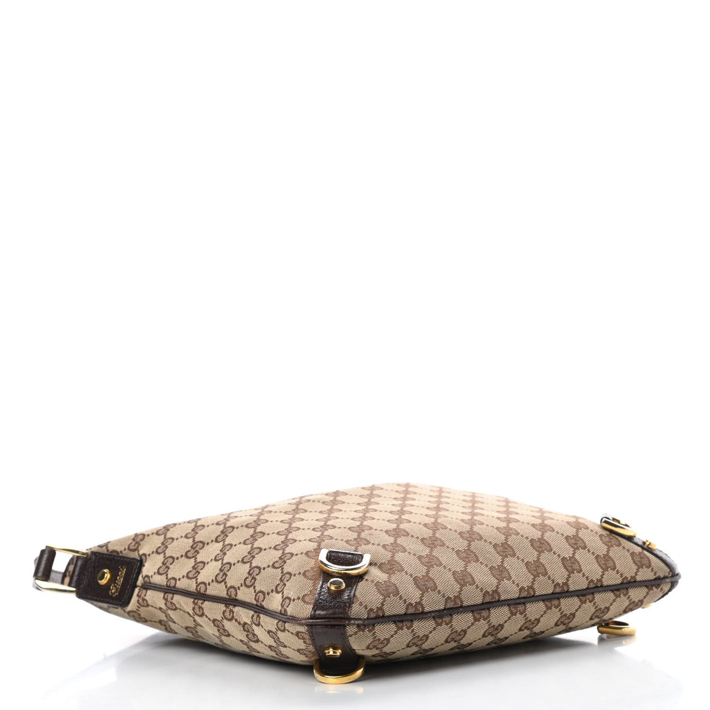Monogram Abbey Messenger Bag Dark Brown