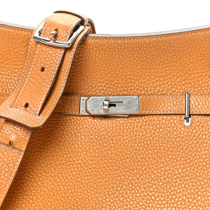 Hermes Taurillon Clemence Jypsiere 28 Moutarde 8 of 24