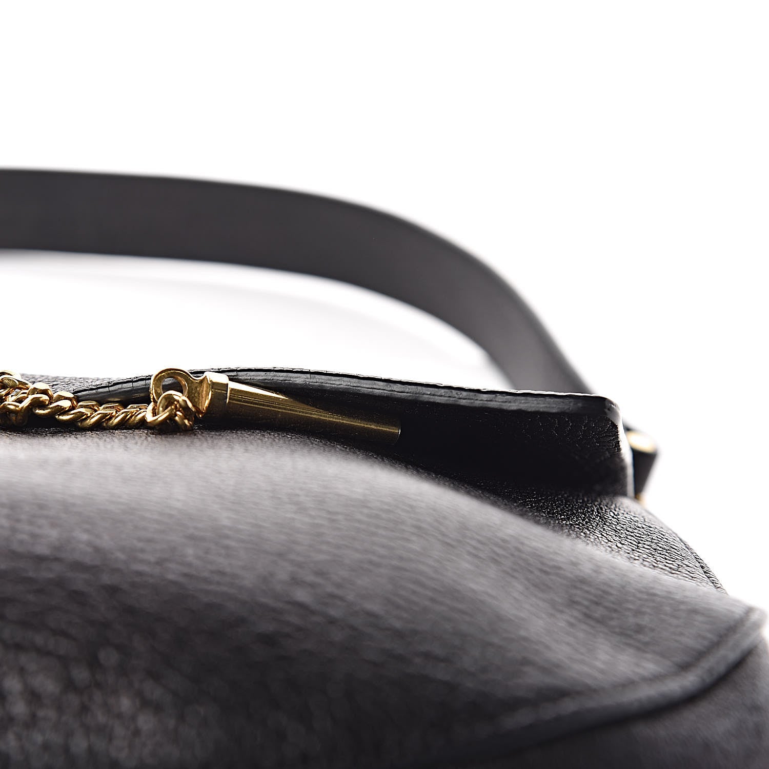 Chloe Grained Lambskin Large Drew Shoulder Bag Black 16 of 19