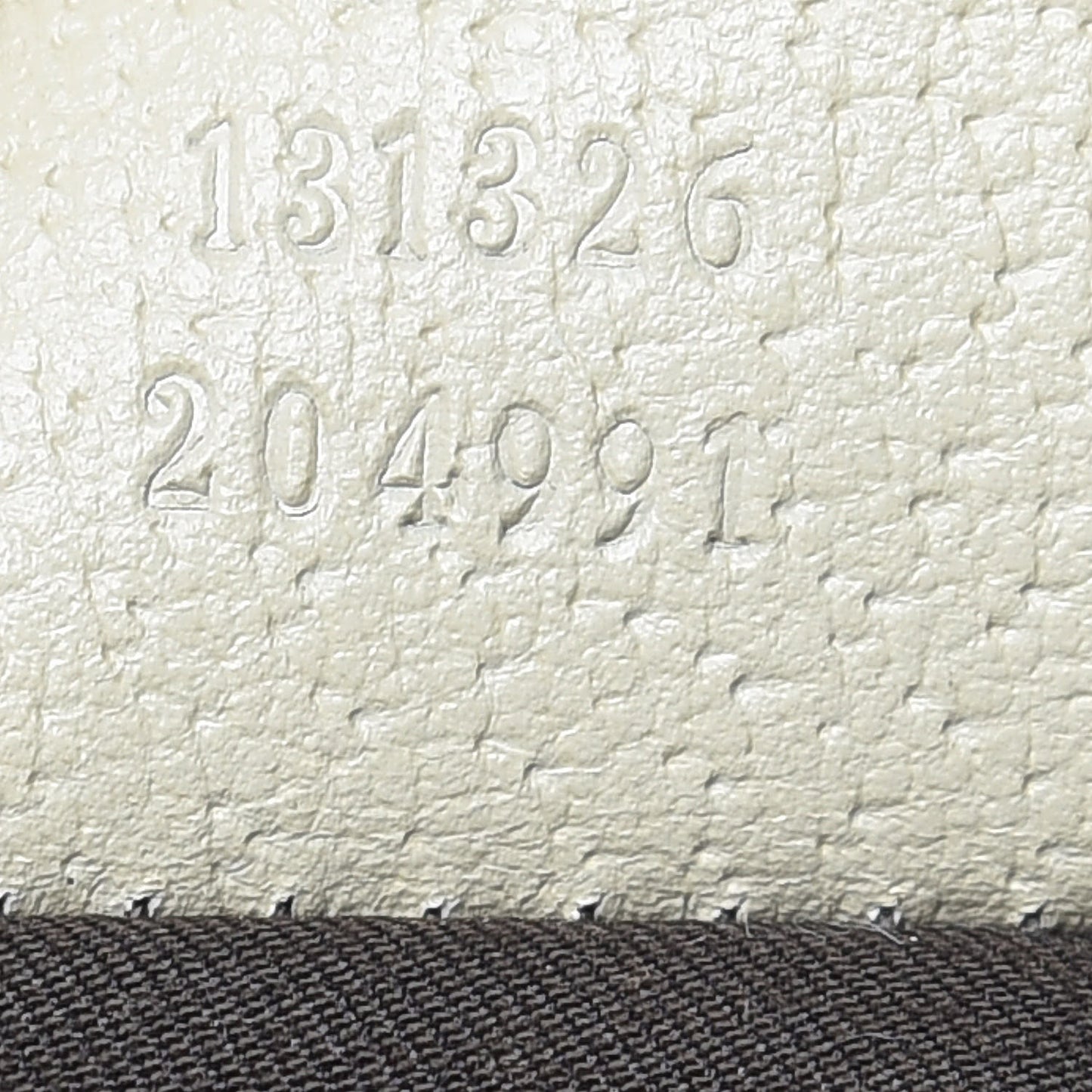 Monogram Abbey Messenger Bag Off White