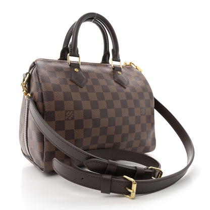 Louis Vuitton Damier Ebene Speedy Bandouliere 25 3 of 11