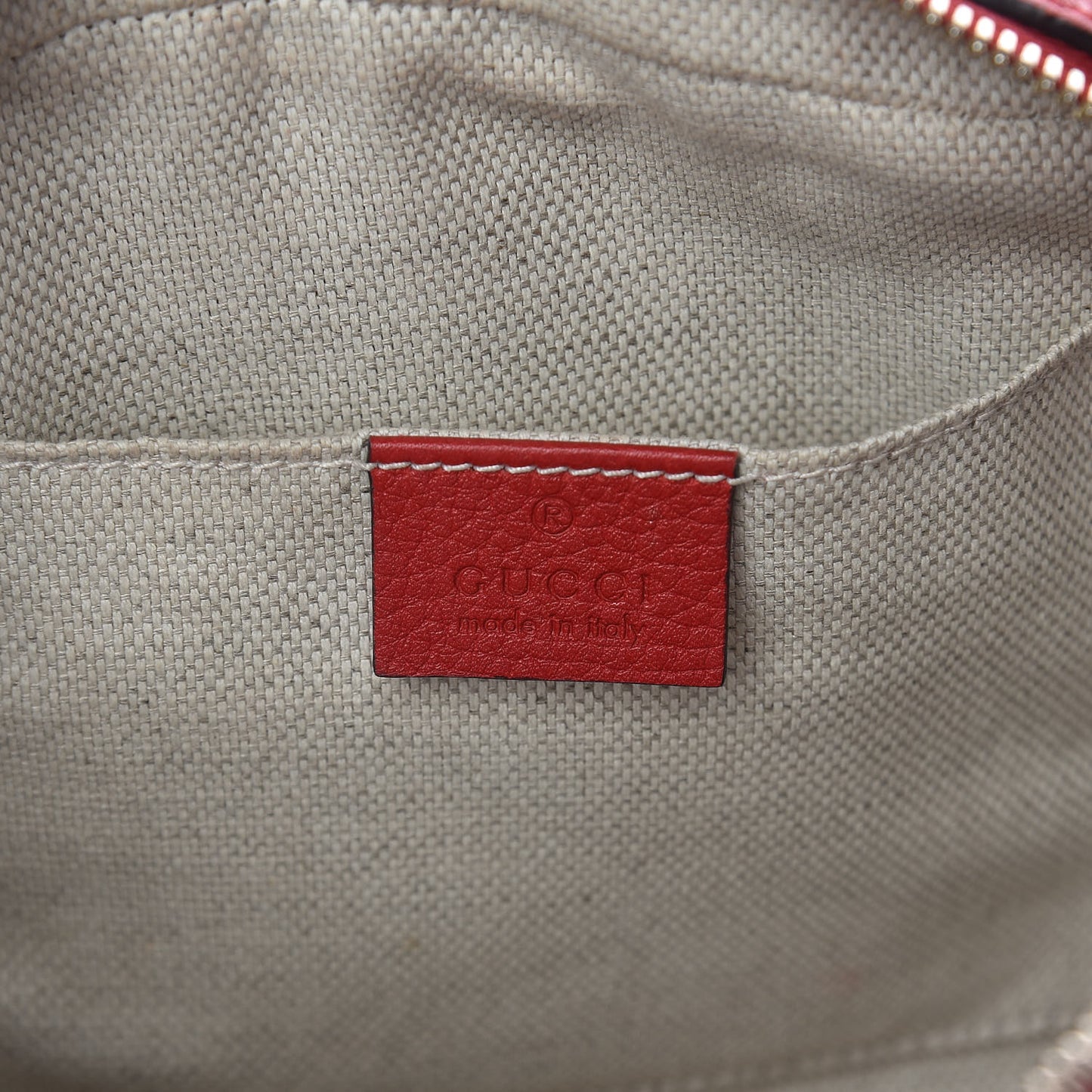 Pebbled Calfskin Small Soho Disco Bag Tabasco Red