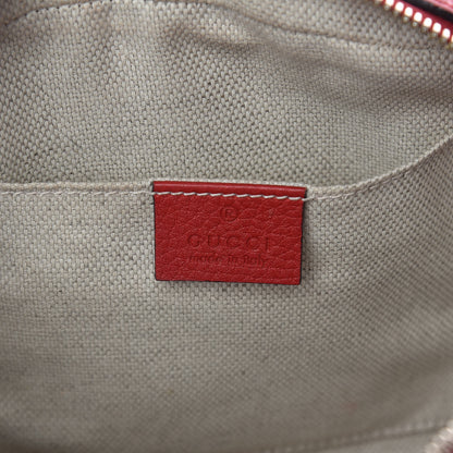 Gucci Pebbled Calfskin Small Soho Disco Bag Tabasco Red 6 of 11