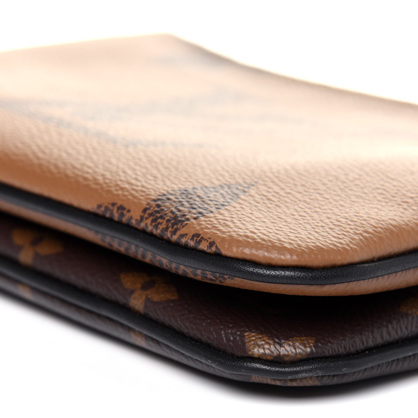 Reverse Monogram Giant Double Zip Pochette