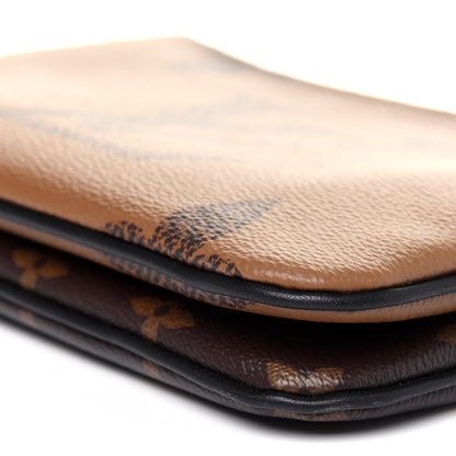 Louis Vuitton Reverse Monogram Giant Double Zip Pochette 8 of 9