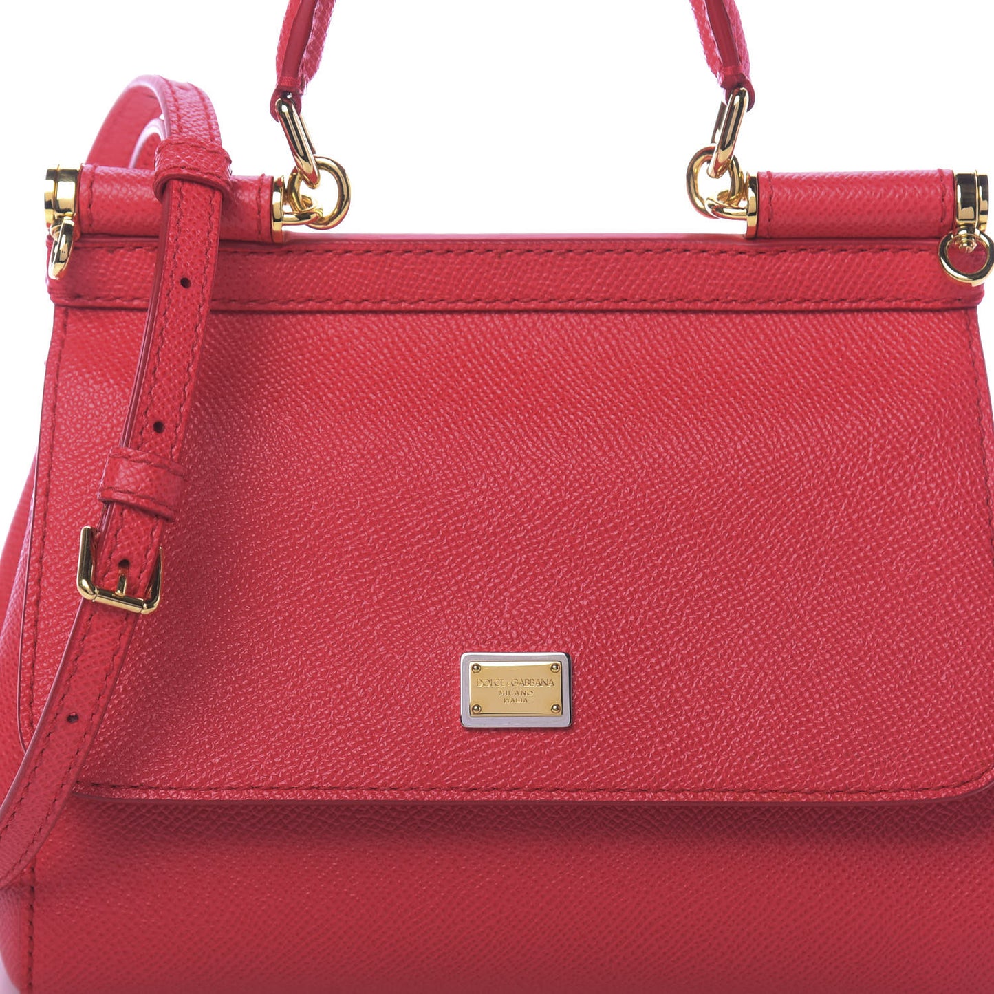 Dauphine Mini Miss Sicily Satchel Dark Red