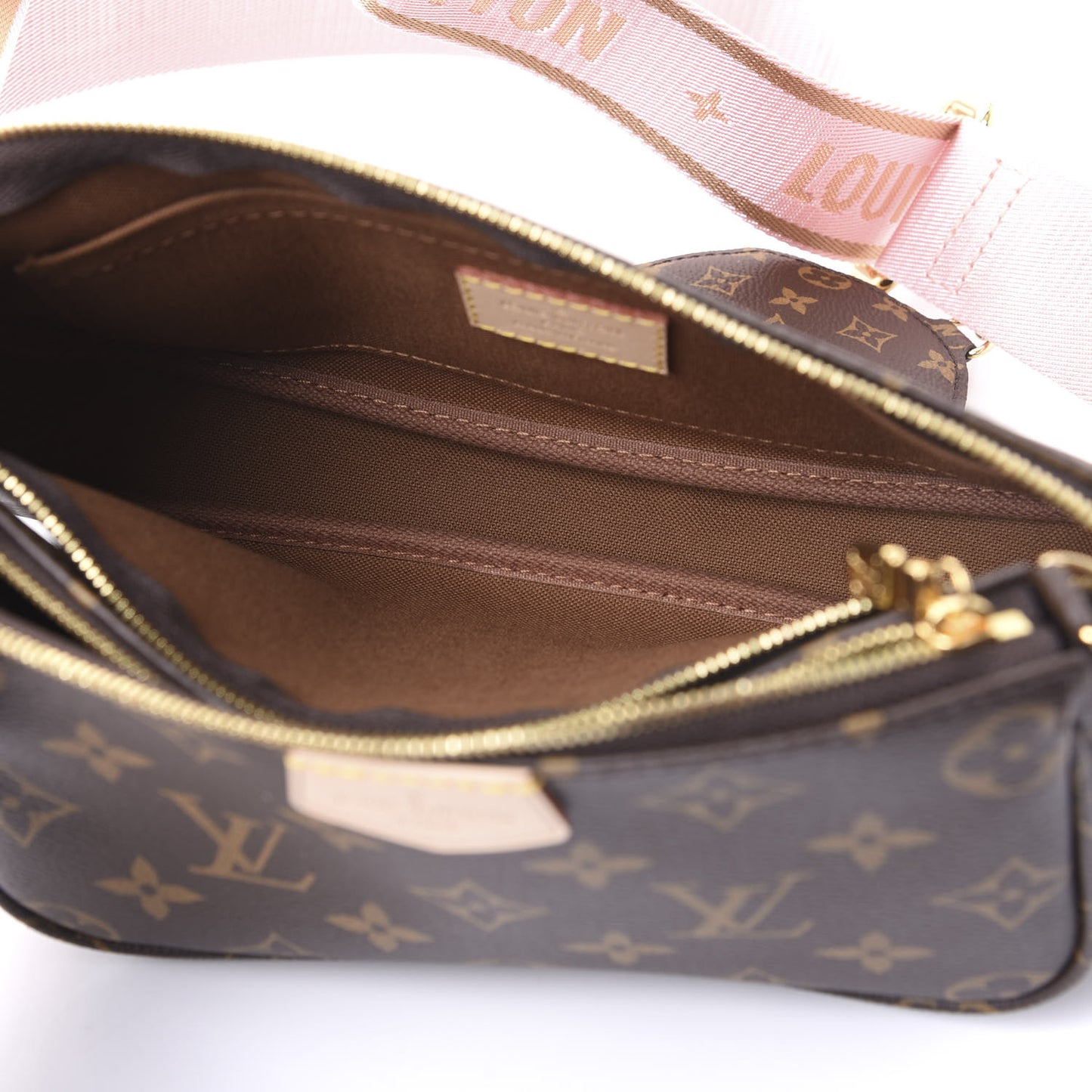 Monogram Multi Pochette Accessories Rose Clair