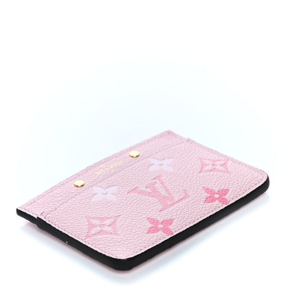 Louis Vuitton Empreinte Monogram Giant By The Pool Card Holder Bouton De Rose 4 of 9