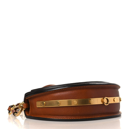 Chloe Calfskin Small Nile Bracelet Minaudiere Bag Caramel 4 of 8