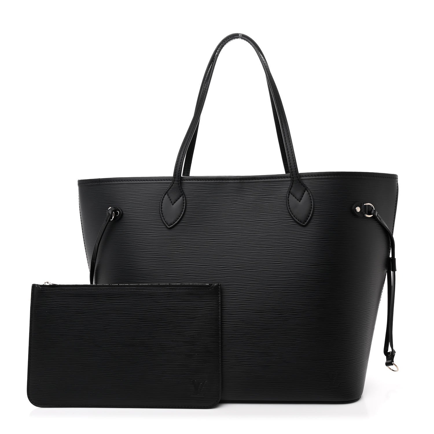 Louis Vuitton Epi Neverfull MM Black 3 of 11