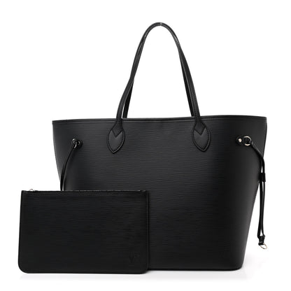 Louis Vuitton Epi Neverfull MM Black 3 of 11