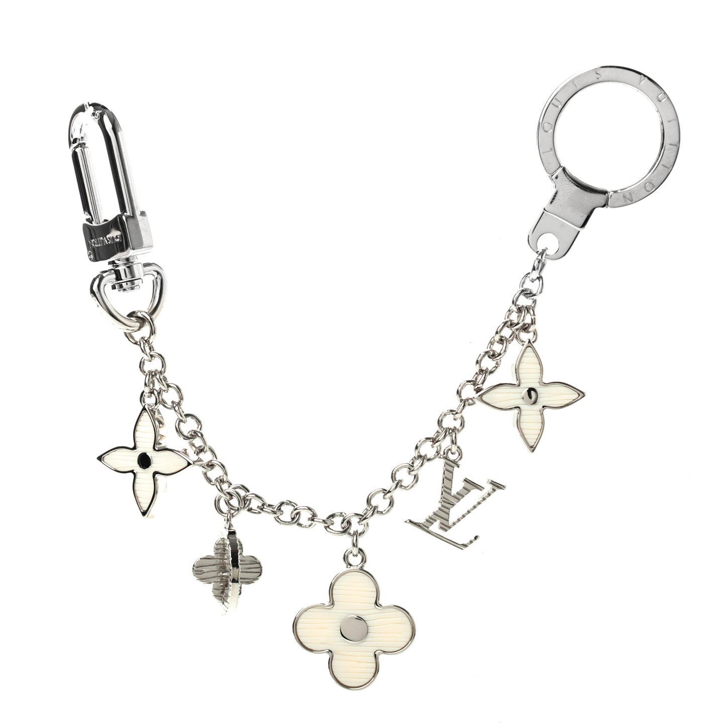 Fleur d'Epi Bag Charm Chain Ivory
