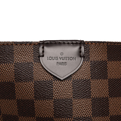 Louis Vuitton Damier Ebene Caissa Hobo Cherry 5 of 9